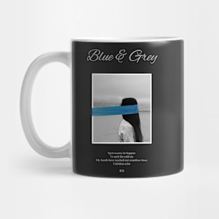 Blue & Grey Mug